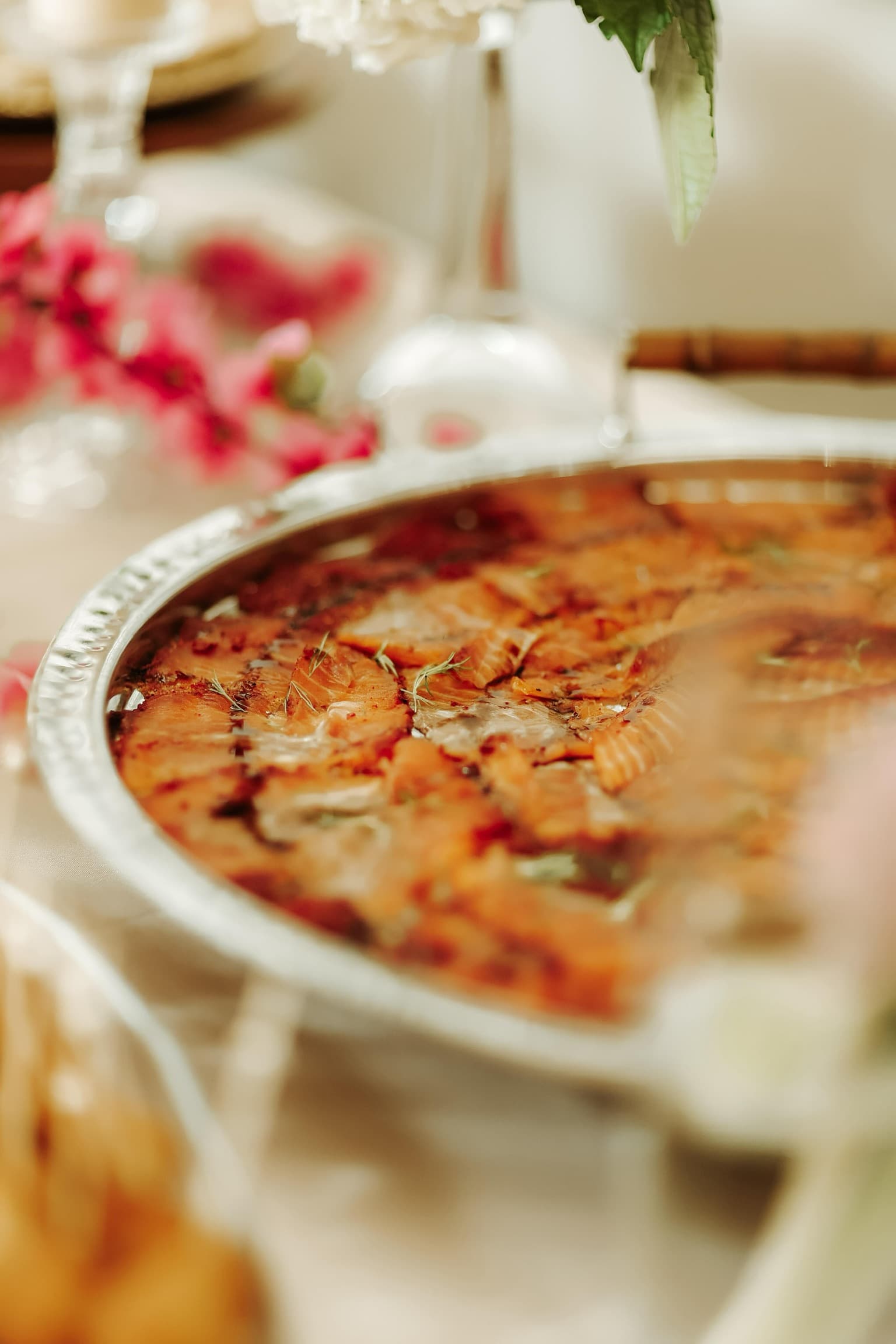 Elegant dining table setup by Karlota Gourmet